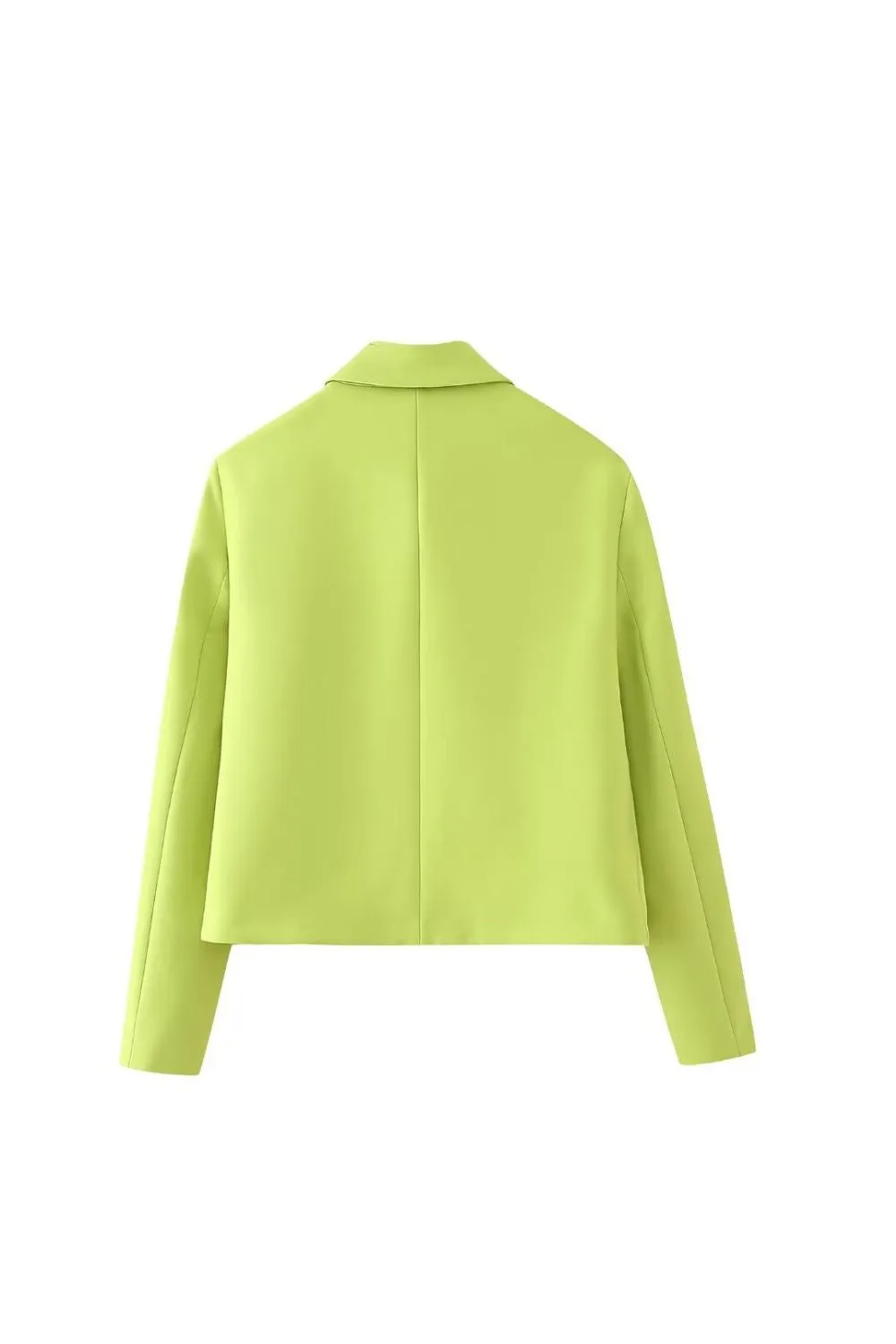 ' Jason' Minimalist Pocket-Detail Short Coat
