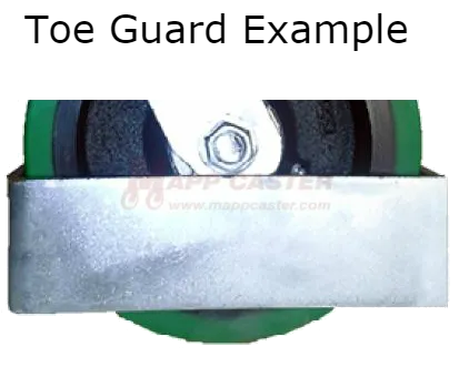 10" x 3" Ductile Steel Wheel P71 Swivel Caster - 5,400 Lbs Capacity