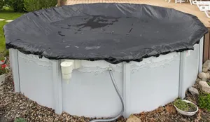 24' Round Premium Mesh Winter Pool Cover