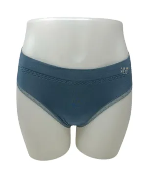 873374 Bluestone B-Smooth Seamless Bikini with Lace