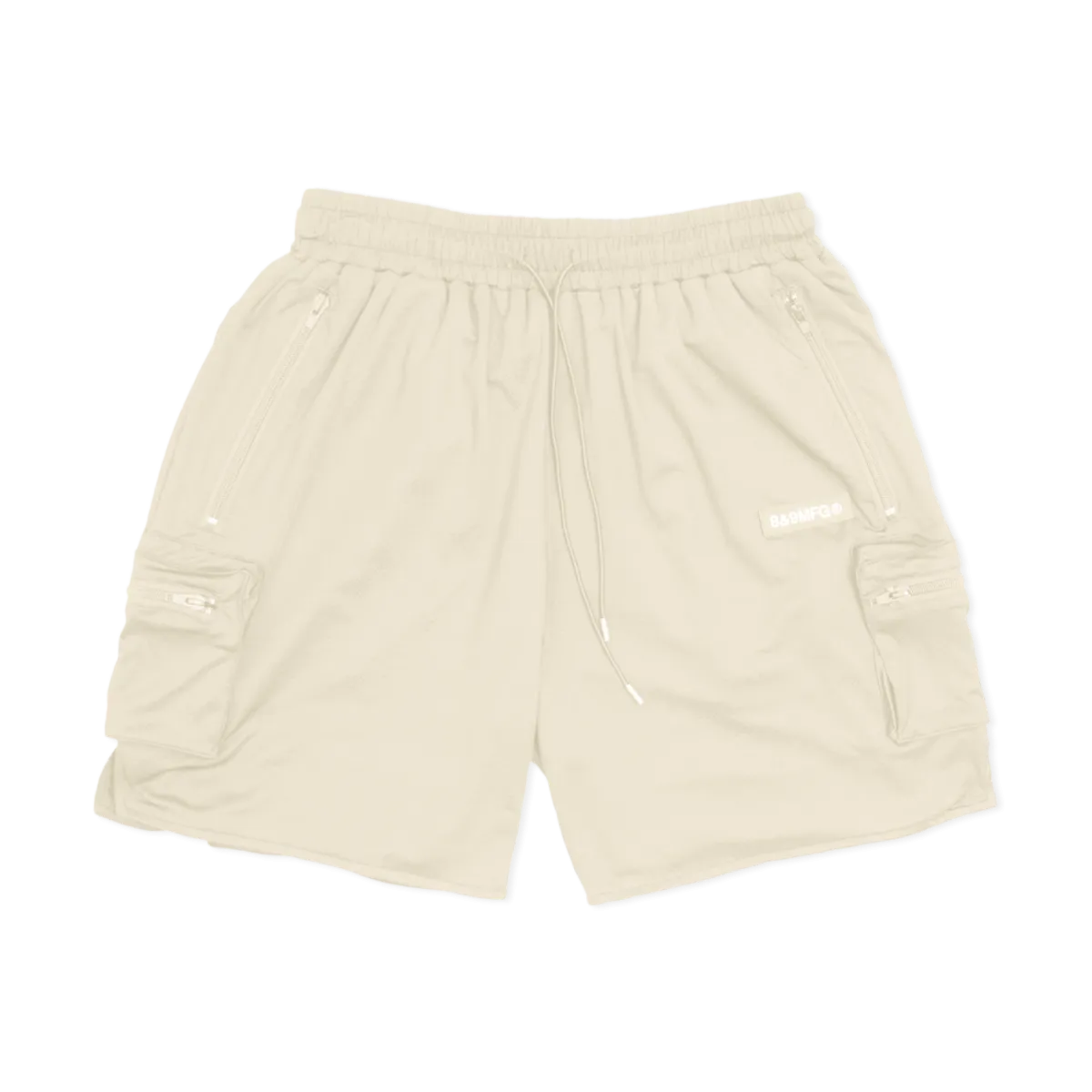 8&9 Everyday Nylon Cargo Shorts - Bone