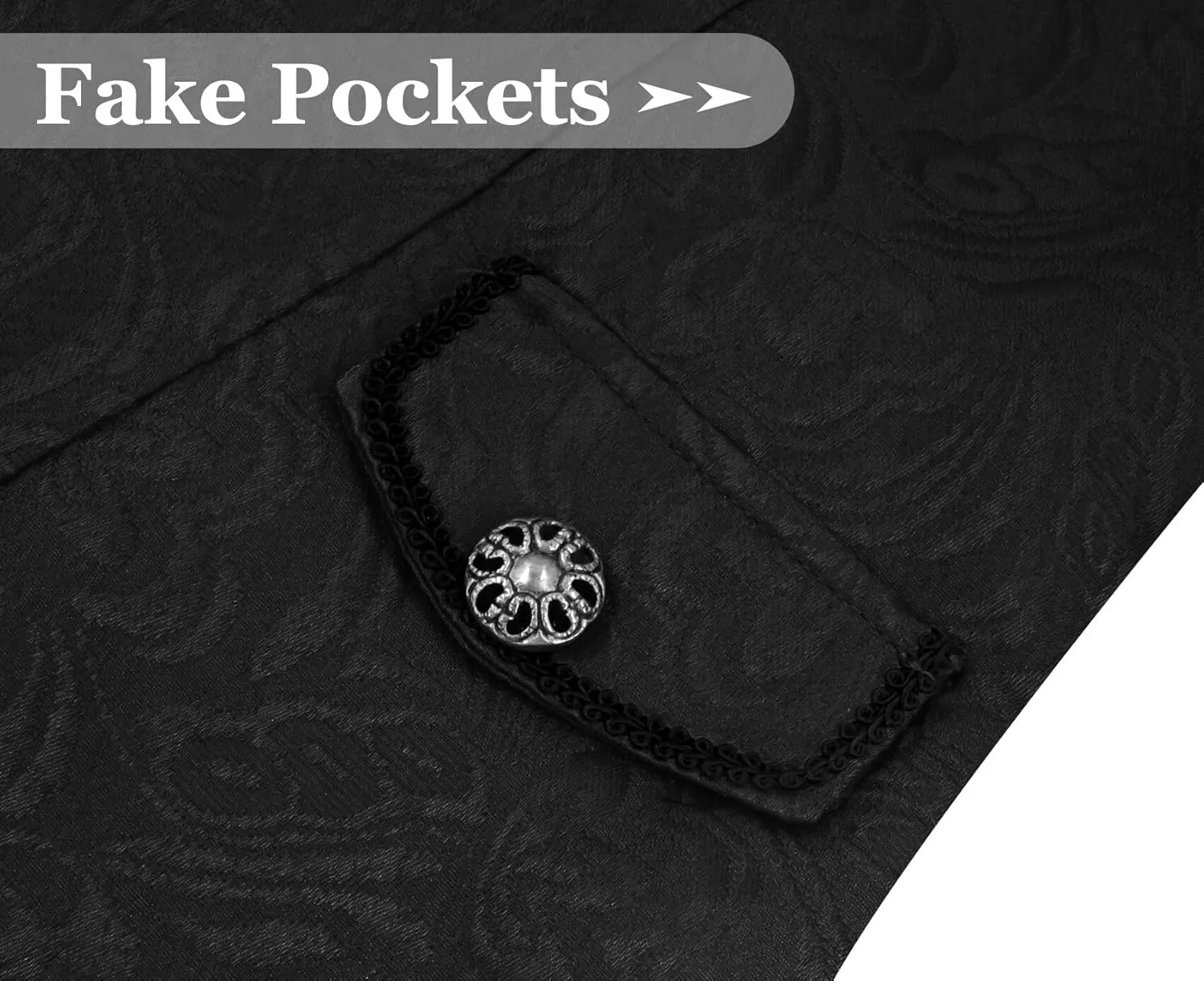 AIEOE Kids Boys Steampunk Pirate Jackets Classic Halloween Cosplay Gothic Dovetail Coat Costume for School Musical