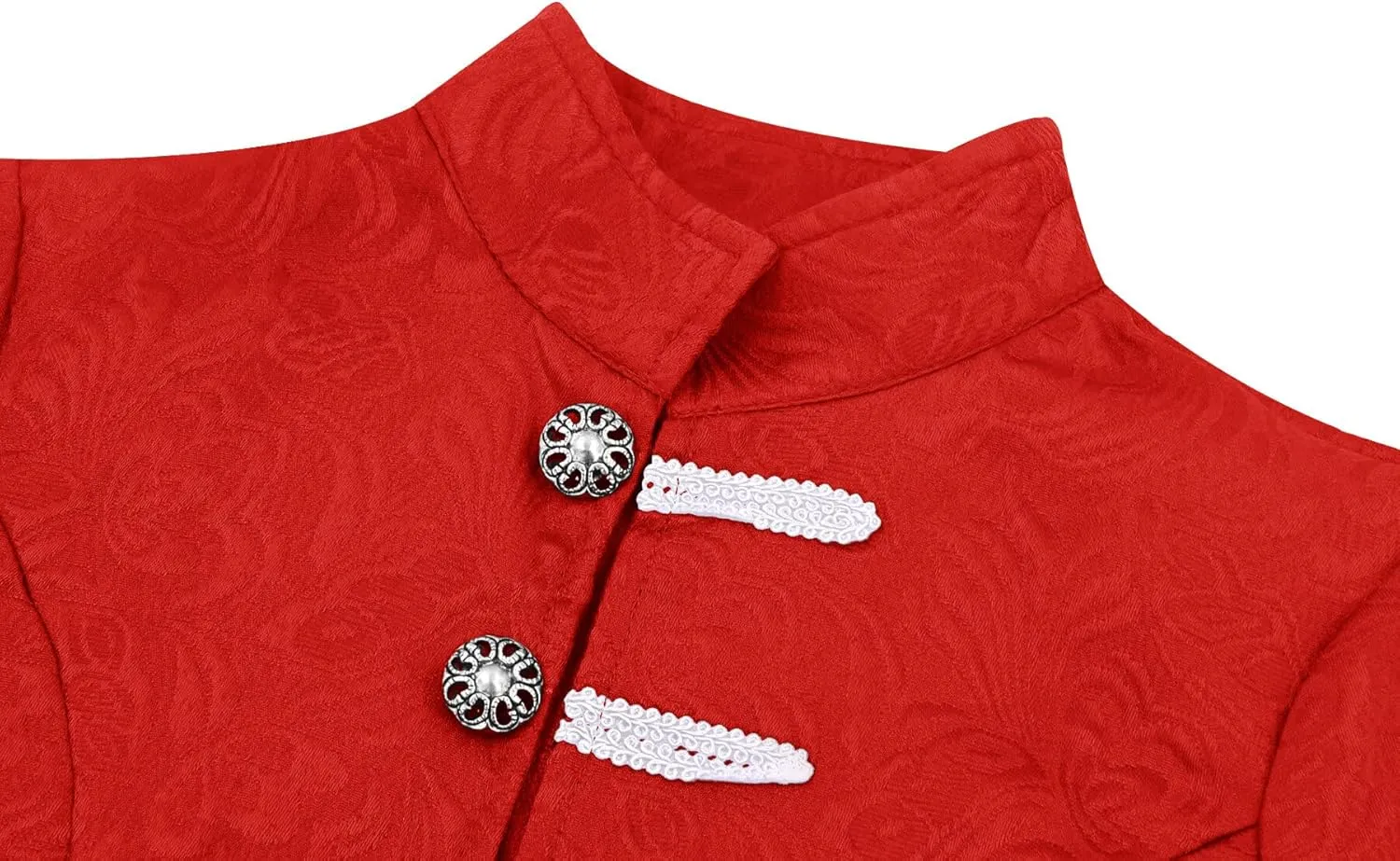 AIEOE Kids Boys Steampunk Pirate Jackets Classic Halloween Cosplay Gothic Dovetail Coat Costume for School Musical