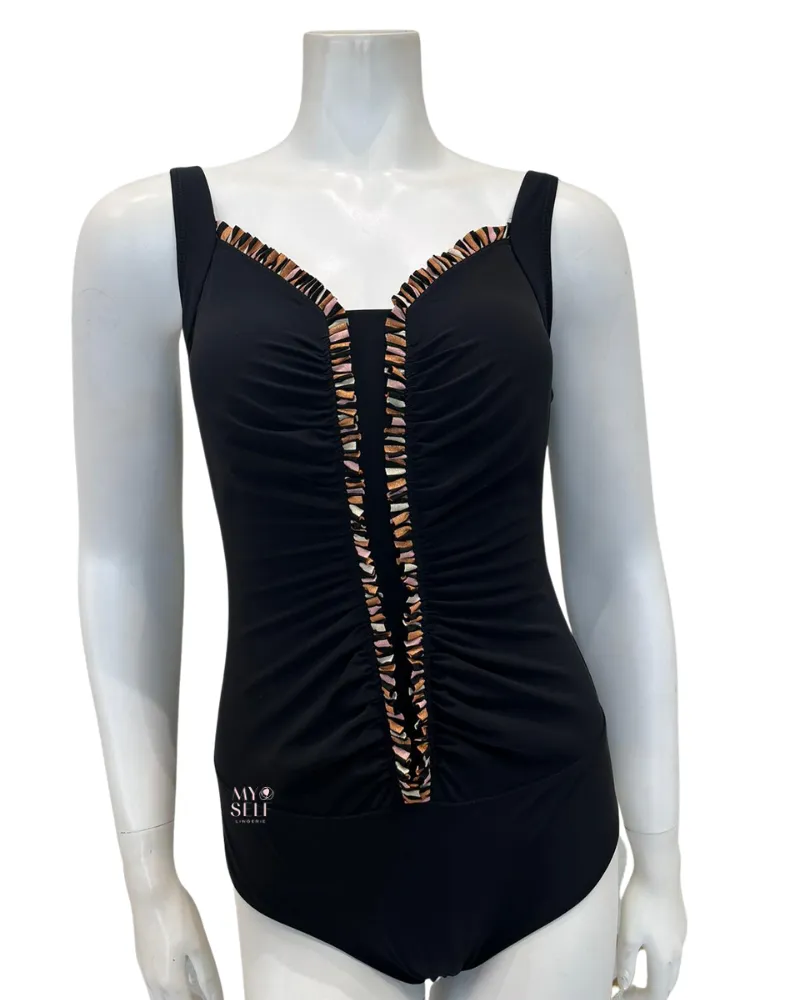 Anita Florintina Splash of Stripes Black Swimsuit