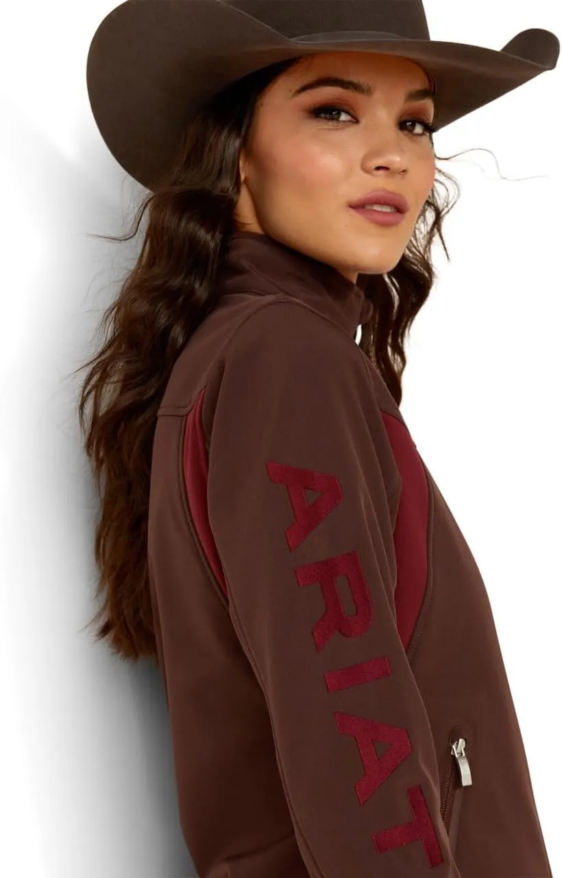 ARIAT Women's Classic Team Softshell Brand Jacket