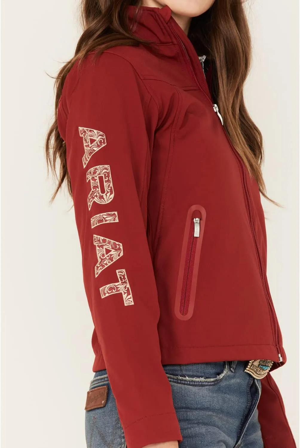 ARIAT Women's Classic Team Softshell Brand Jacket