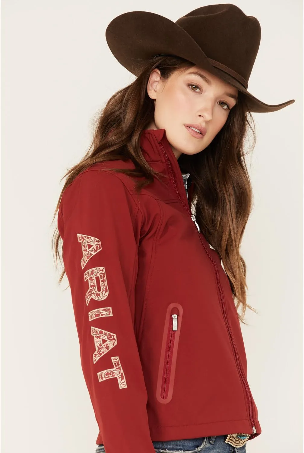 ARIAT Women's Classic Team Softshell Brand Jacket