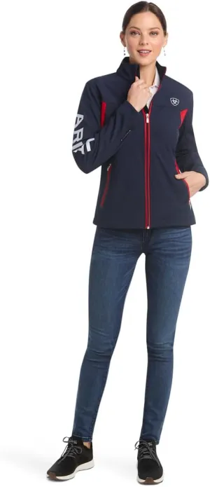 ARIAT Women's Classic Team Softshell Brand Jacket