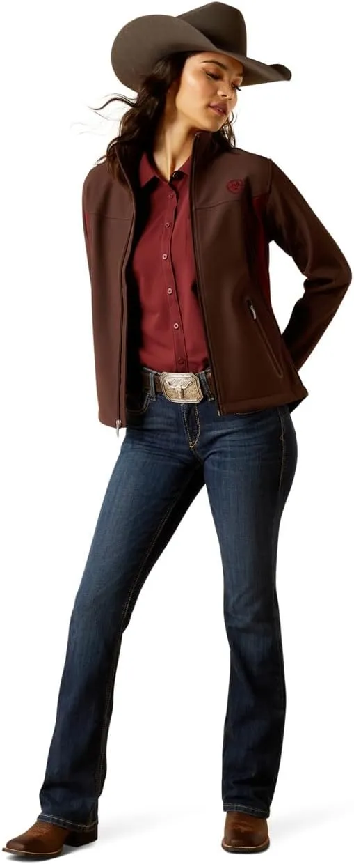 ARIAT Women's Classic Team Softshell Brand Jacket