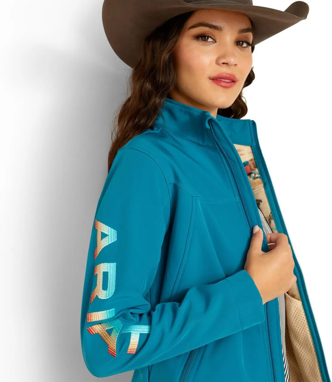 ARIAT Women's Classic Team Softshell Brand Jacket
