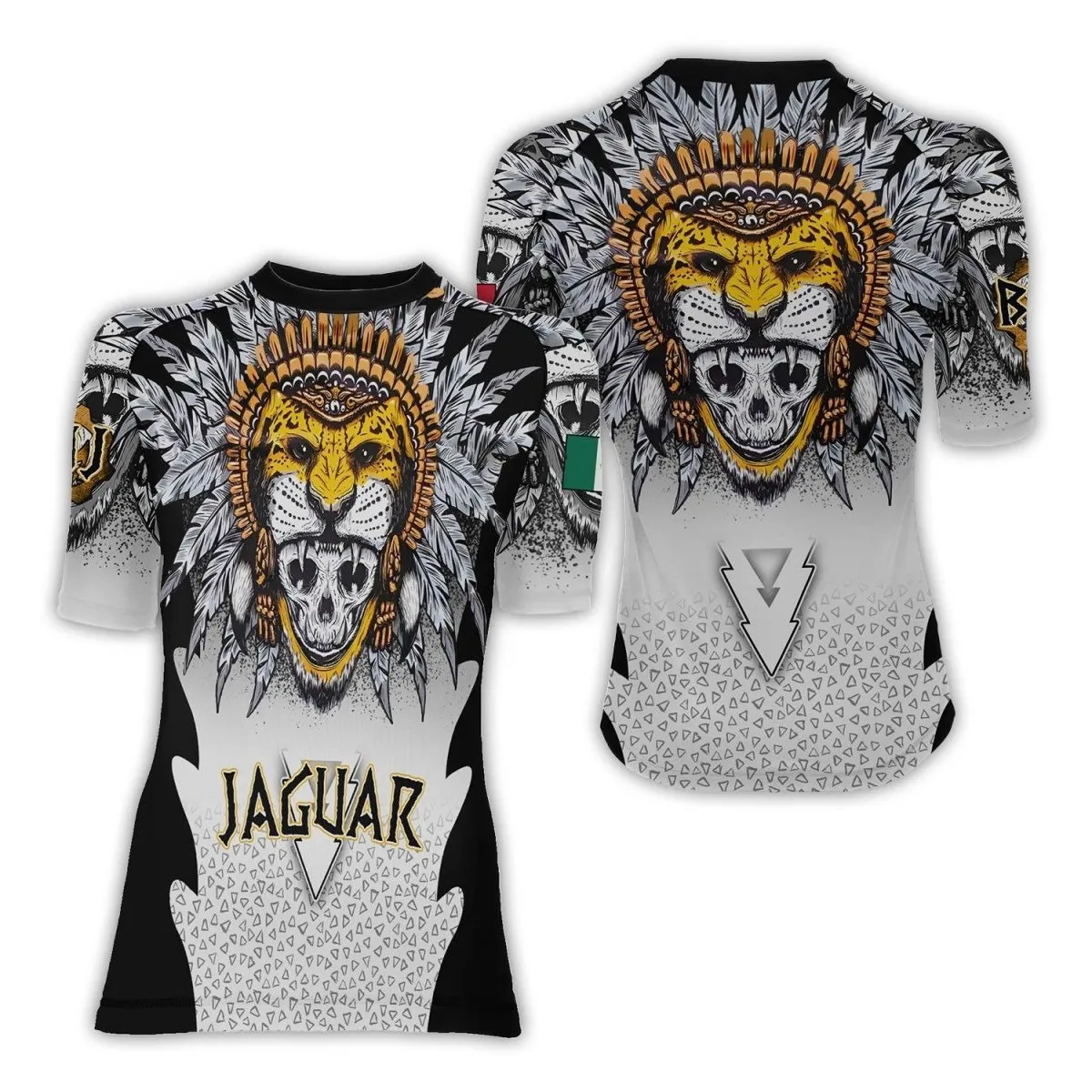 Aztec Warrior Women's Short Sleeve Rash Guard