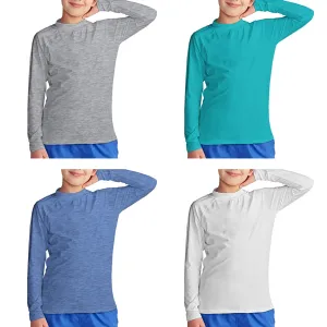 B-RG25 - Wholesale Boy's Long Sleeve Rash Guard