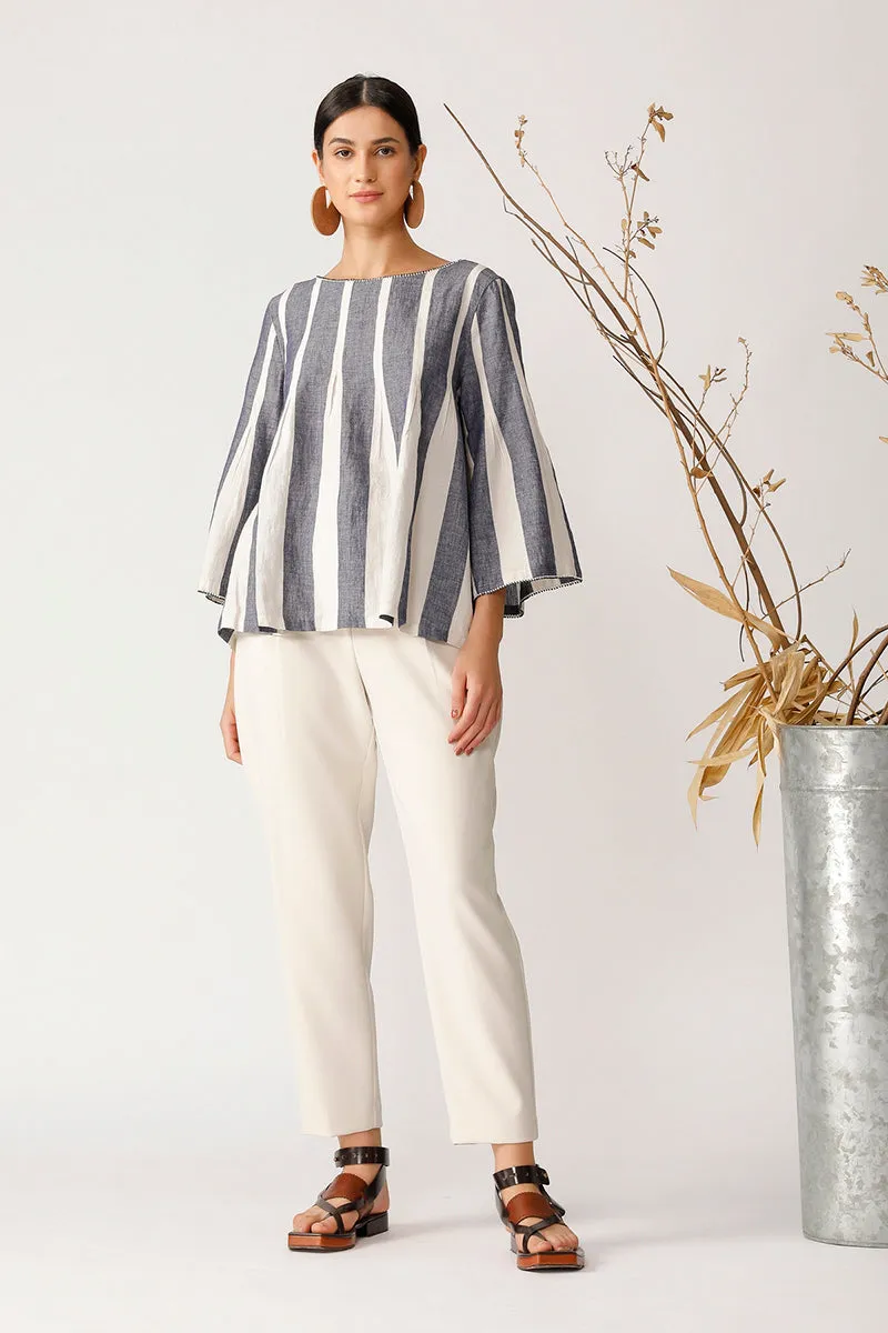 BALOGH PLEATED TOP