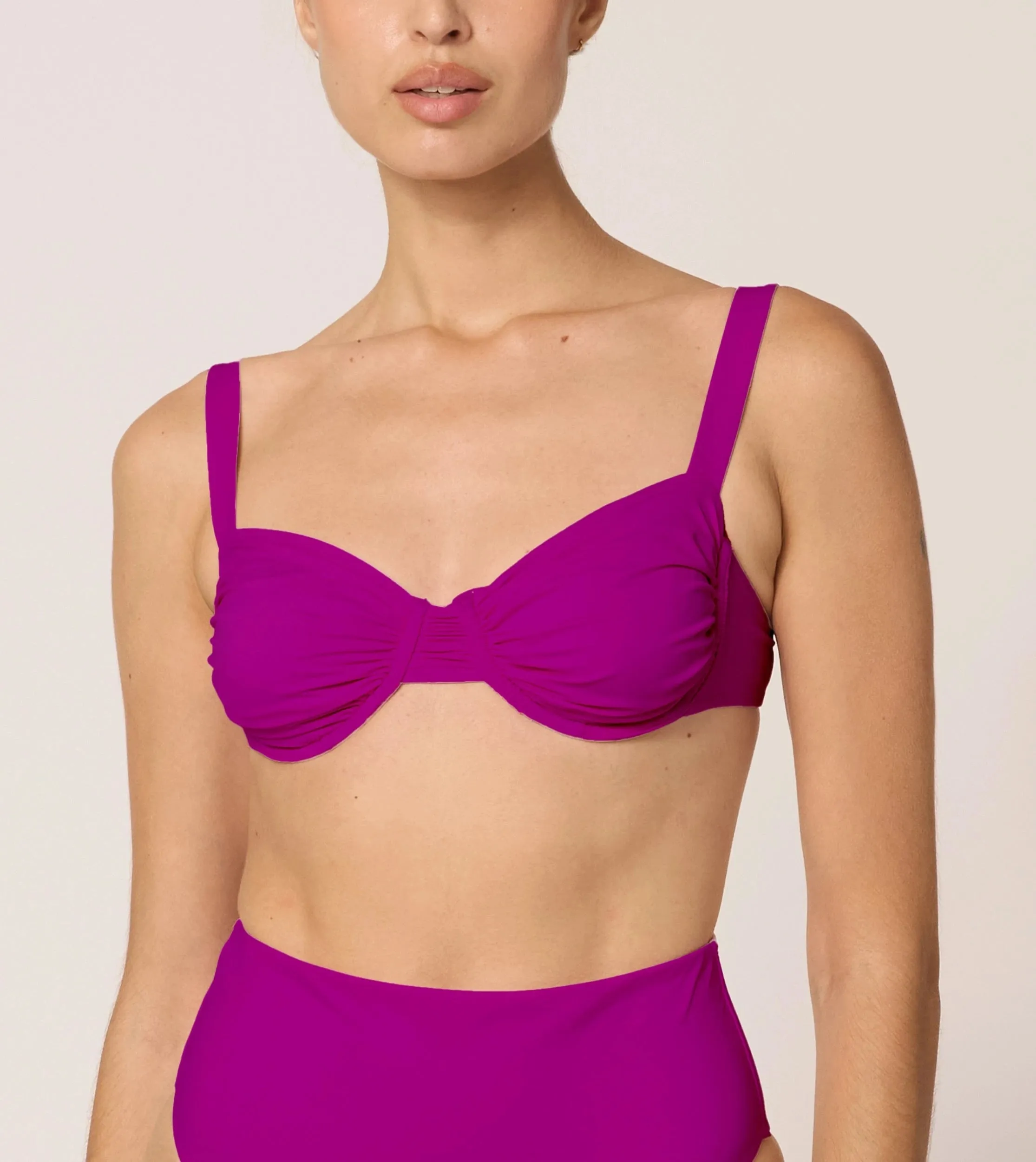 Beckett Top | Deep Orchid