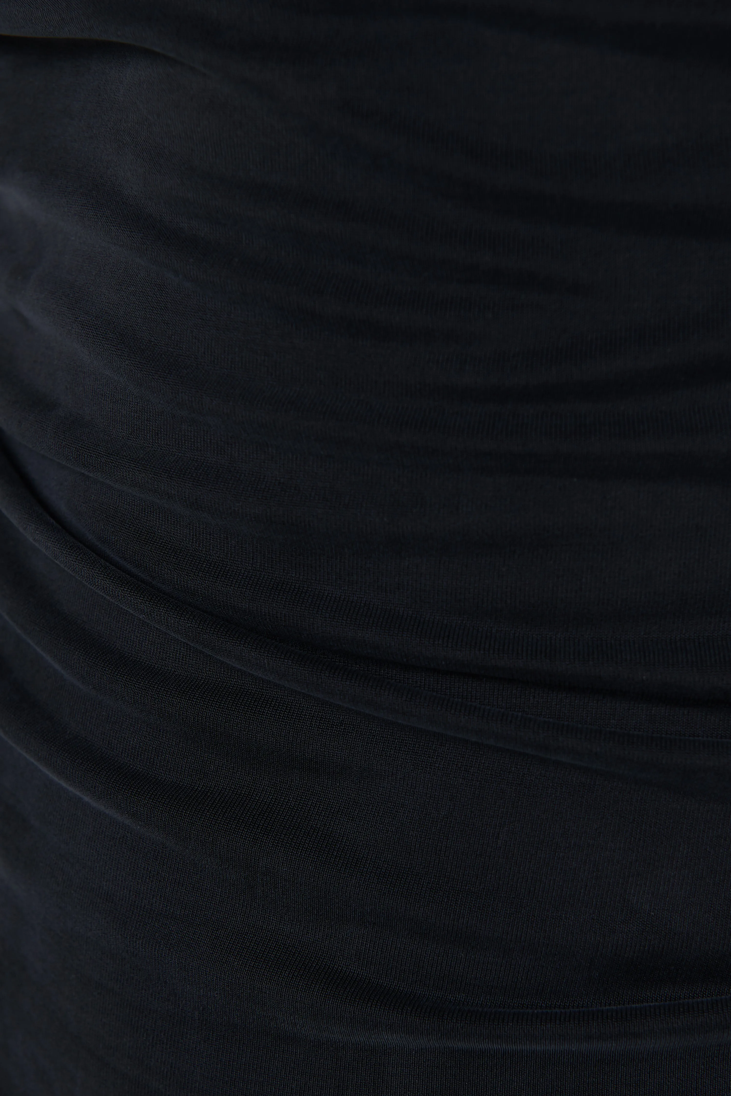 Black Cupro Jersey Tank Top