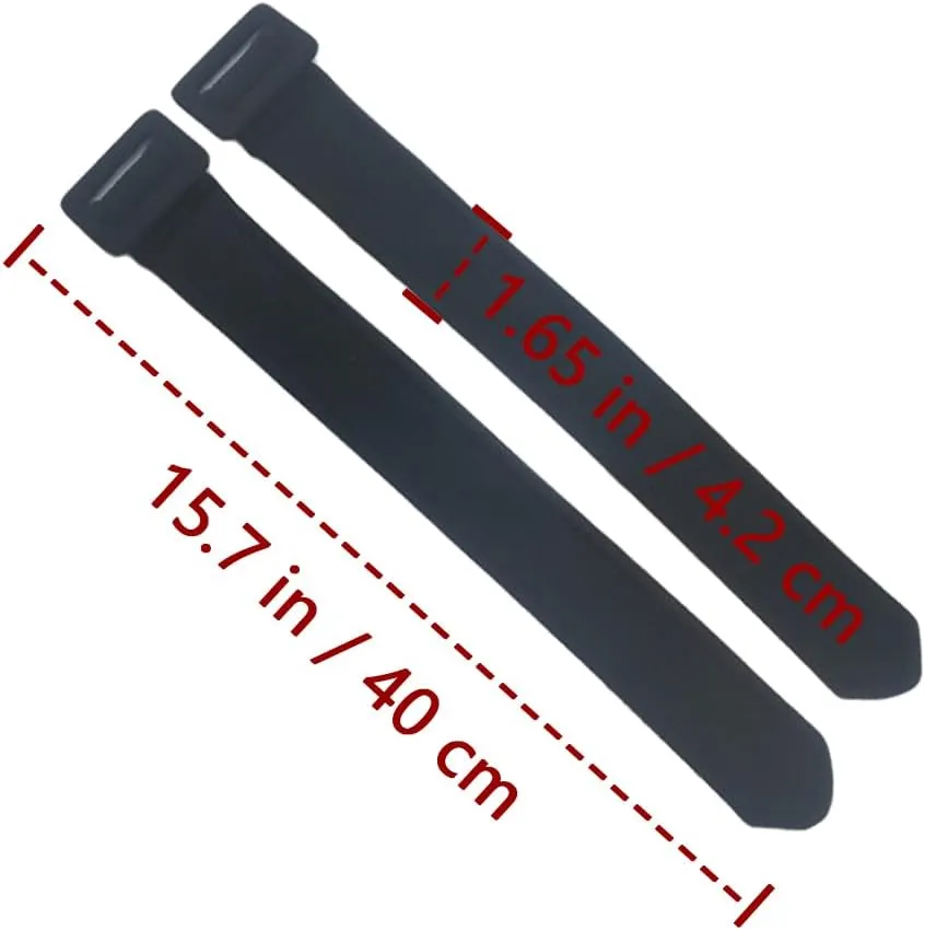 Black Tweed Coat Sleeve Band Faux Wool Cuff Straps Replacement for Winter Thick Trench Coat Jacket