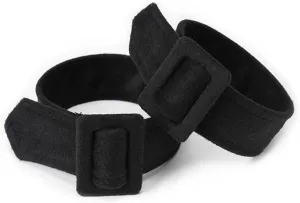 Black Tweed Coat Sleeve Band Faux Wool Cuff Straps Replacement for Winter Thick Trench Coat Jacket
