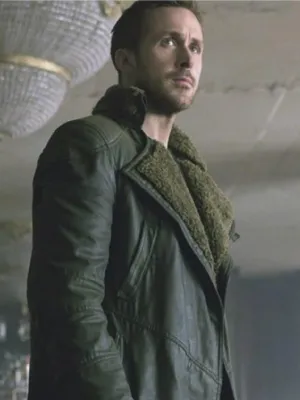 Blade Runner 2049 Officer K Trench Coat - Ryan Gosling Inspired Long Coat - Fallout Cosplay Outerwear