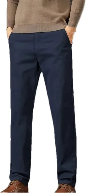 Business Casual Men's Pant Spring Autumn Slim Fit Straight Leg Pants