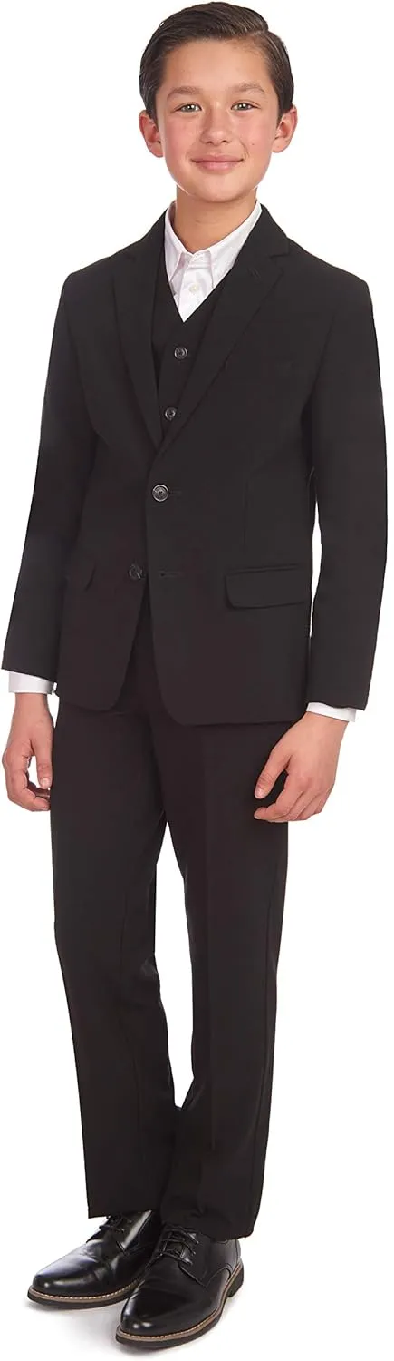 Calvin Klein Boys' 3-Piece Formal Suit Set