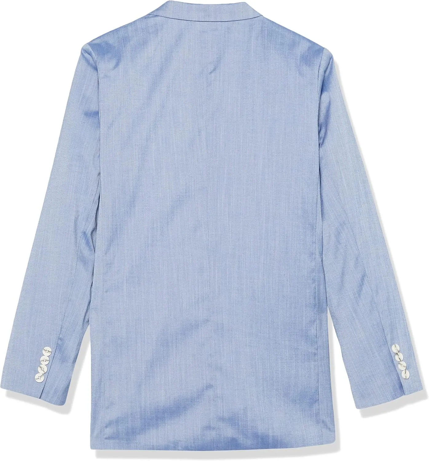 Calvin Klein Boys' Blazer Suit Jacket, 2 Single Breasted Closure, Buttoned Cuffs & Front Flap Pockets
