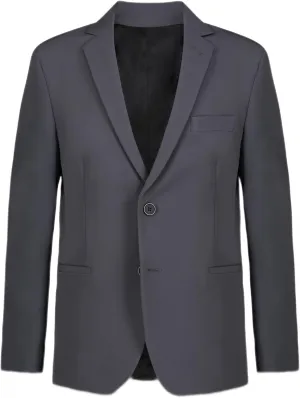Calvin Klein Boys' Blazer Suit Jacket, 2 Single Breasted Closure, Buttoned Cuffs & Front Flap Pockets