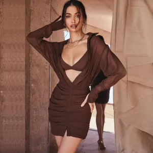 Cara Mesh Sheer Set