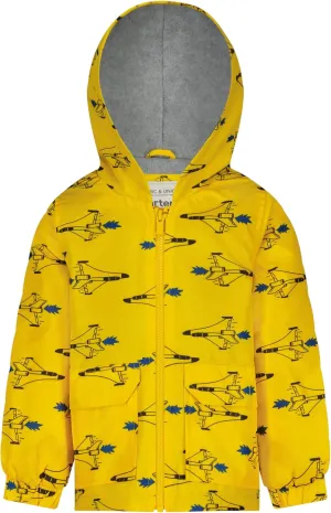 Carter's Boys' Fleece-Lined Flap-Pocket Rain Jacket Midweight Coat