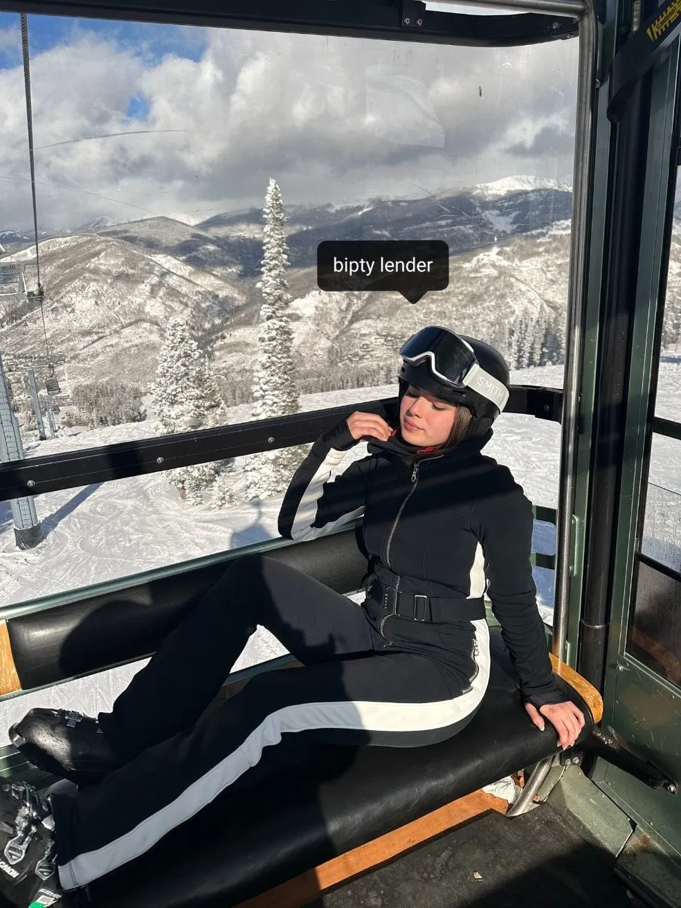 Cordova Black Ski Suit