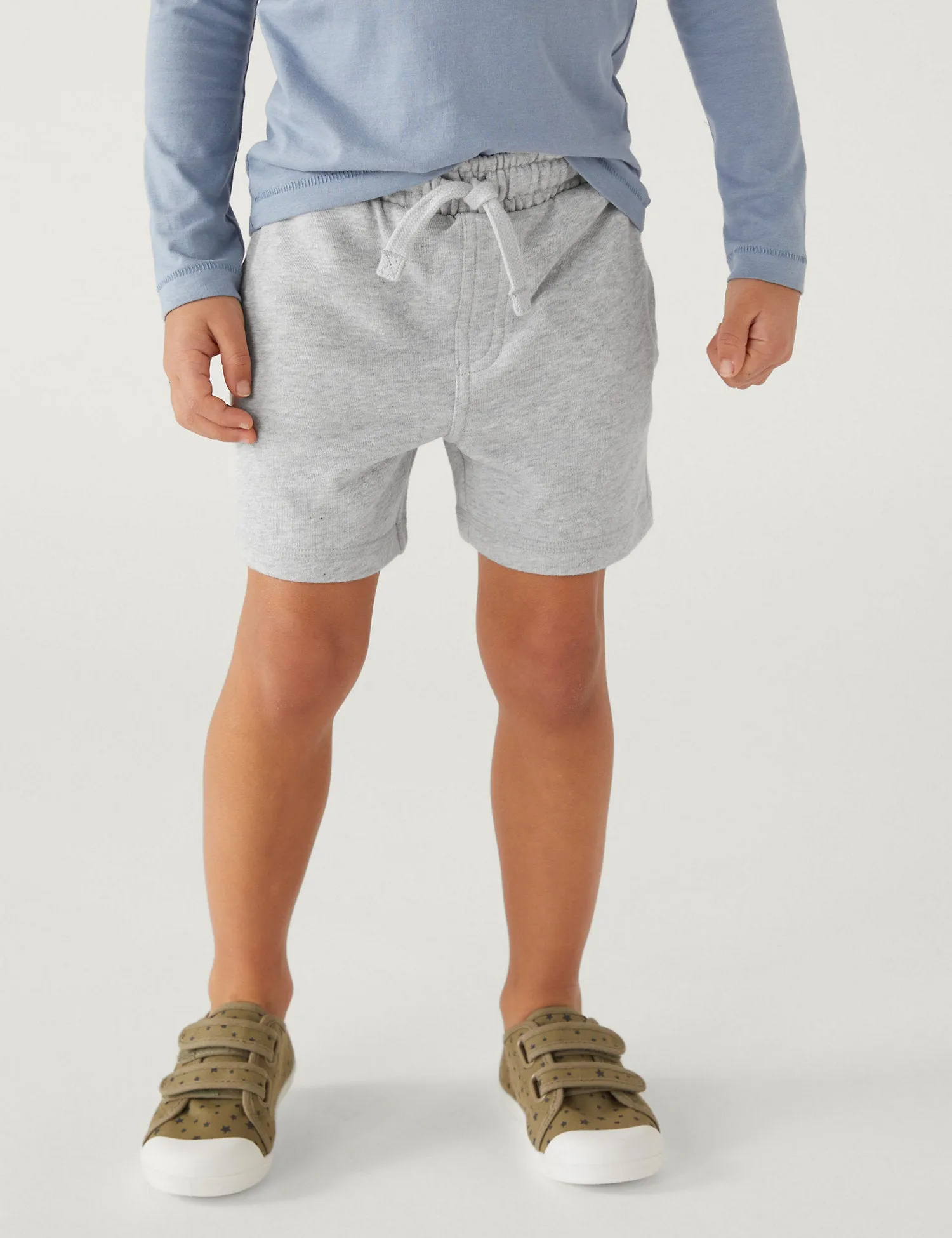 Cotton Rich Plain Shorts