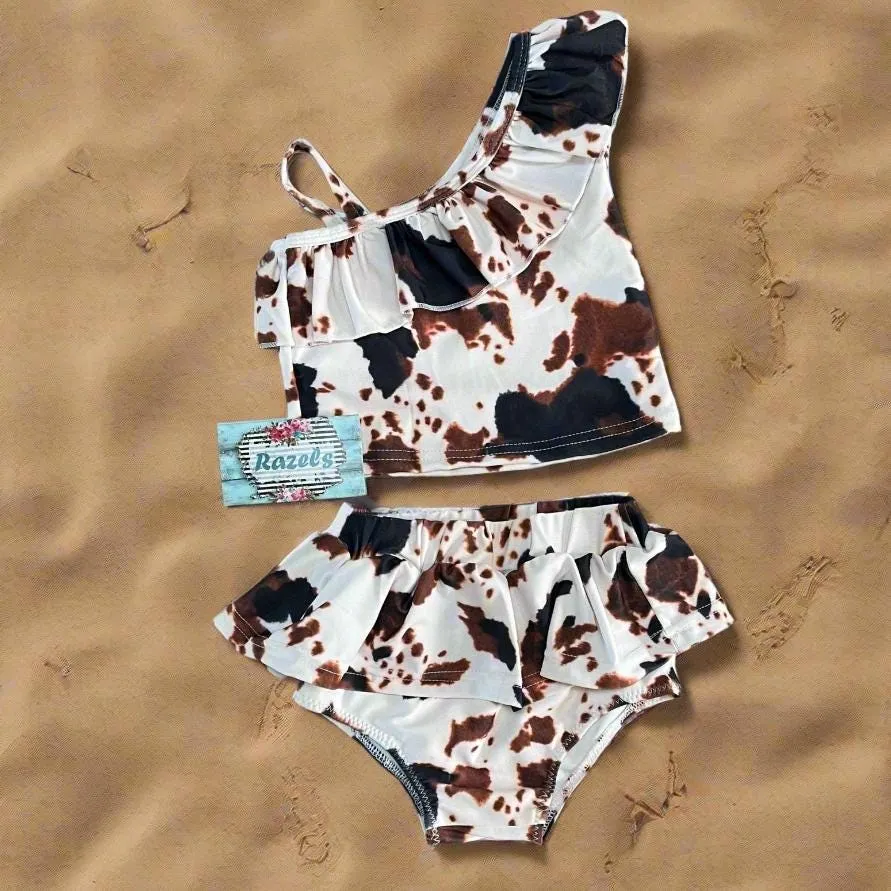 Cowprint Swimsuits, Western Swimsuits, COW PRINT Bikini
