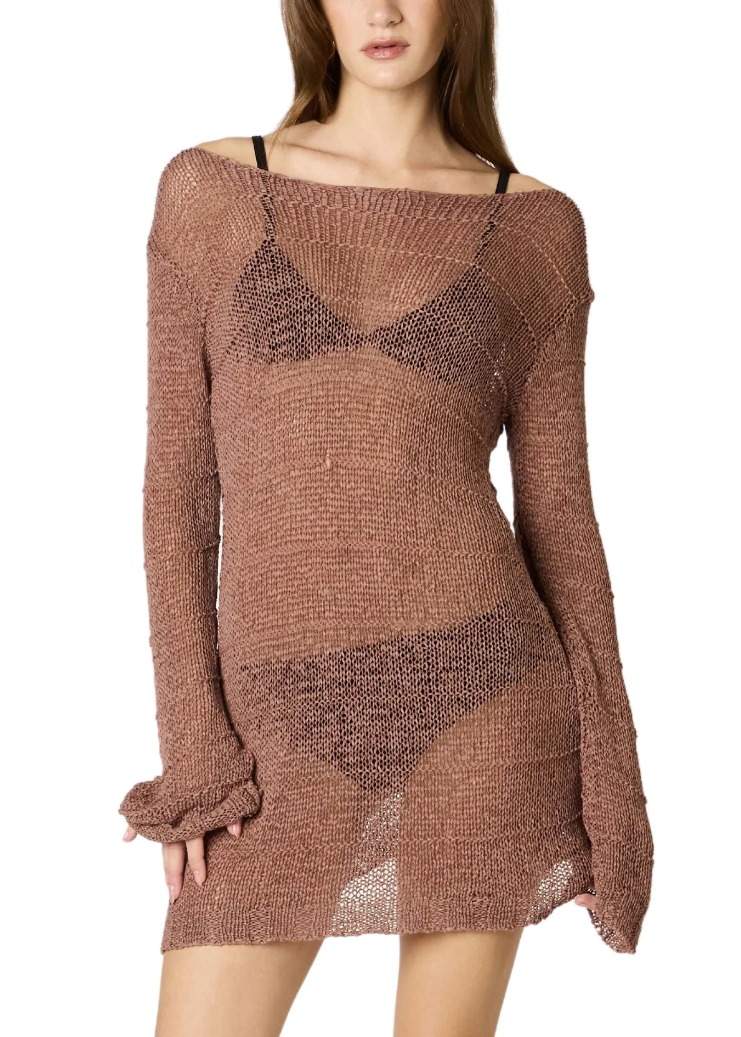 Crochet Knit Dress