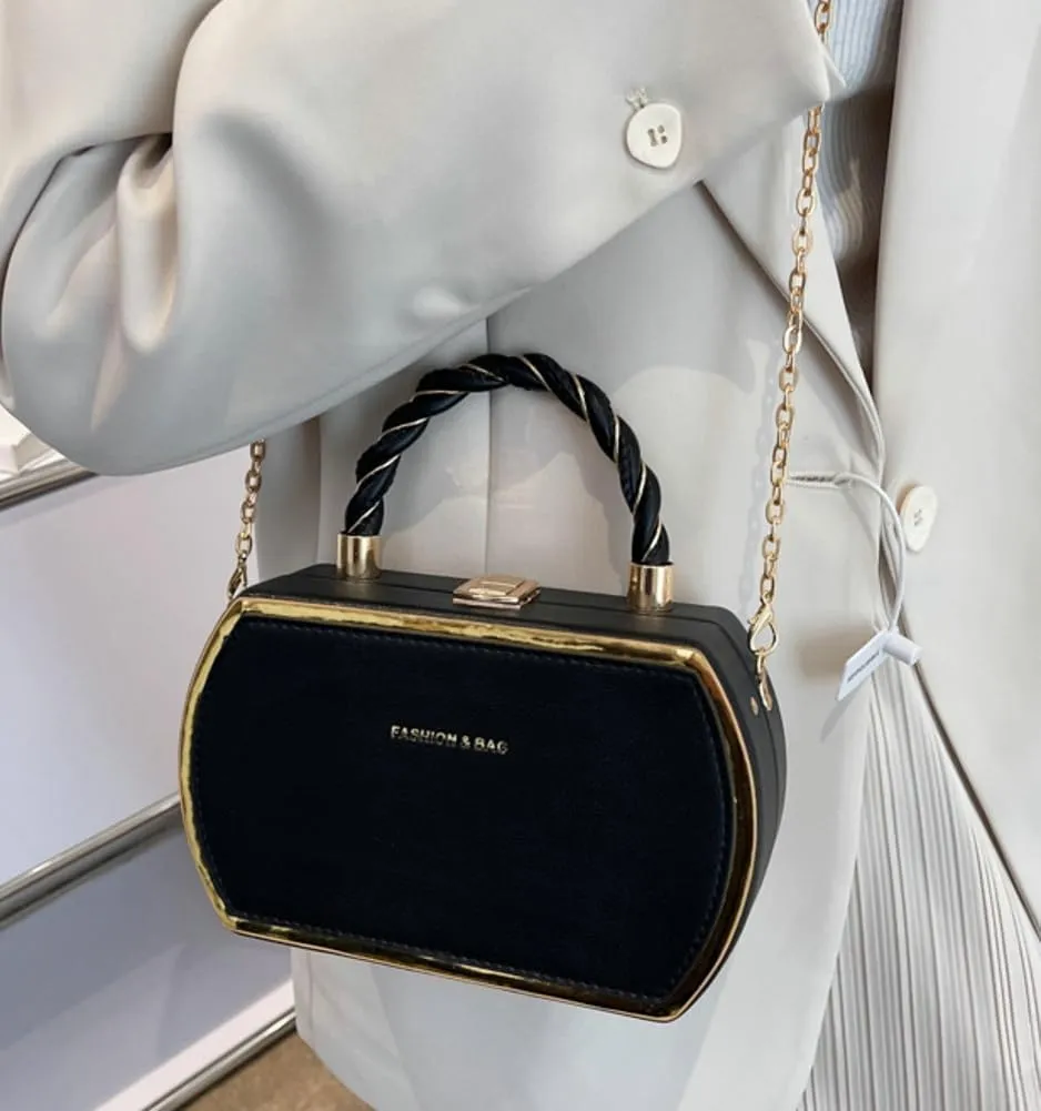 Crossbody Bag PU Leather Square bag for Women Top Handle Purses Satchel Handbags Shoulder Bag 2025
