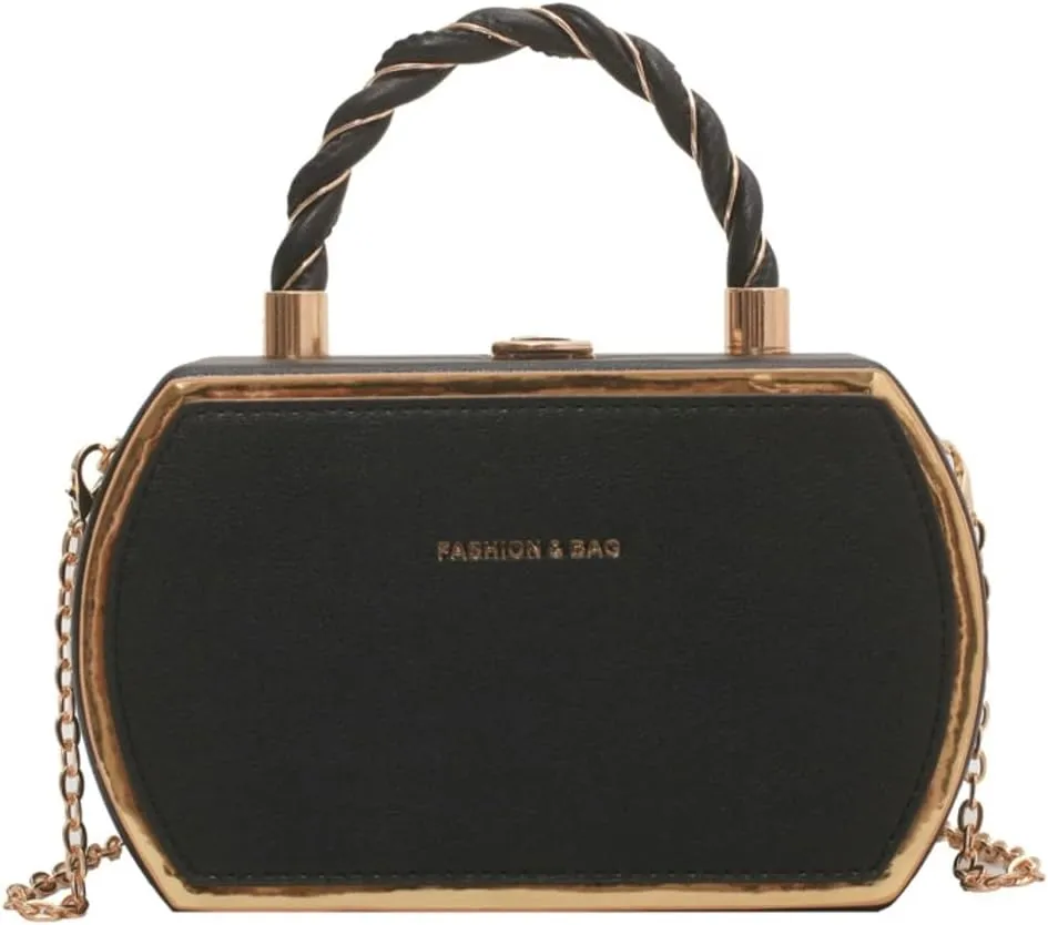 Crossbody Bag PU Leather Square bag for Women Top Handle Purses Satchel Handbags Shoulder Bag 2025