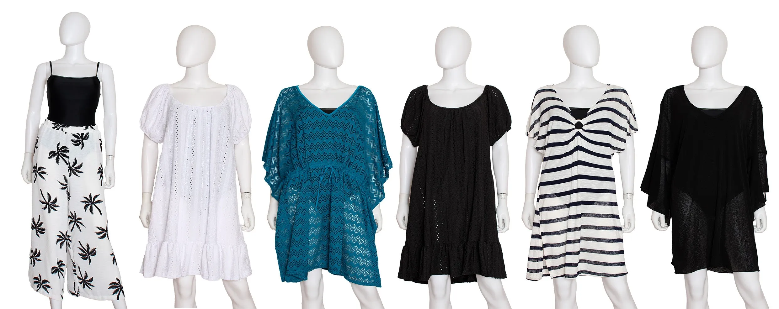 CU-CM24X - Women's Plus "ALL ASSORTED" Cover-Ups