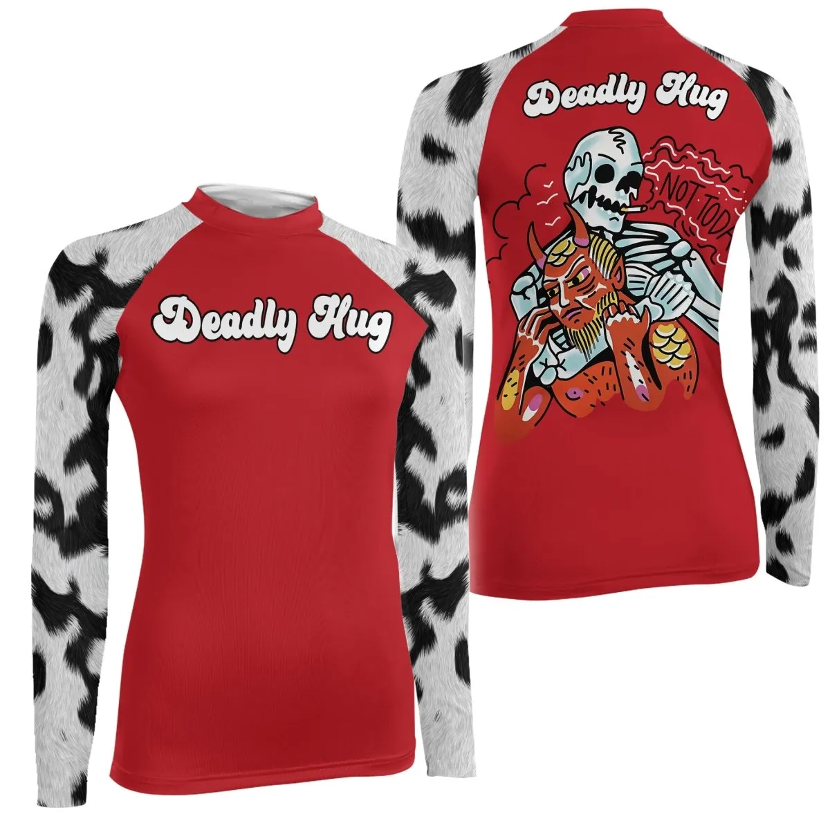 Deadly Hug Women's Long Sleeve Rash Guard