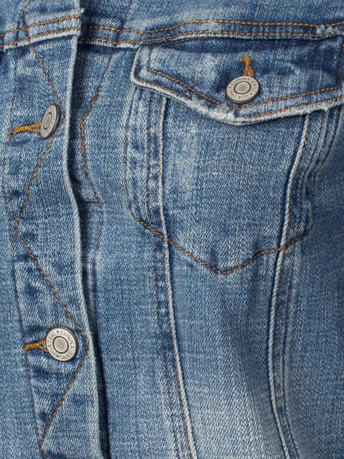 Design by Olivia Women's Classic Casual Vintage Denim Jean Jacket