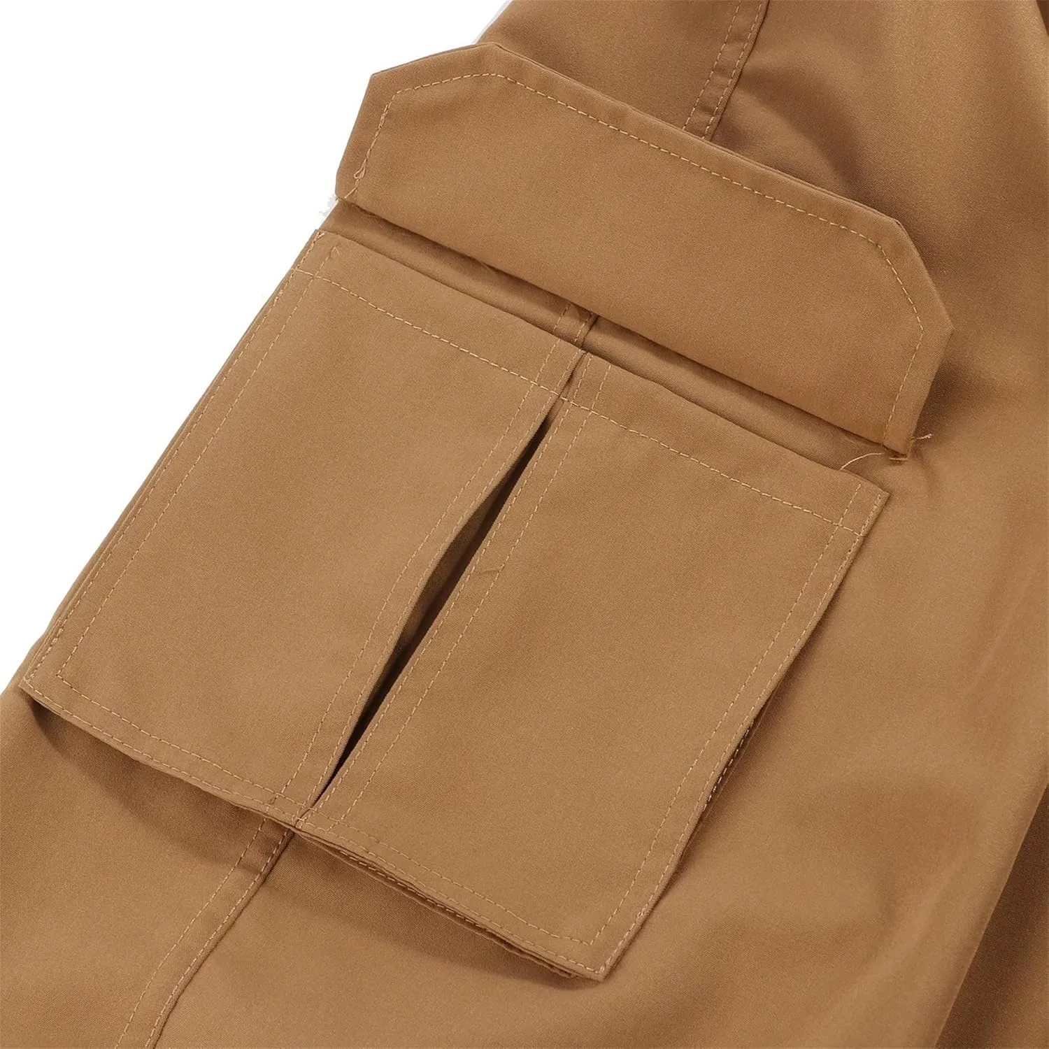 DGHM-JLMY Cargo Pants for Men Casual Multi Pockets Slim Fit Joggers Sweatpants Fashion Straight Leg Comfort Casual Pants