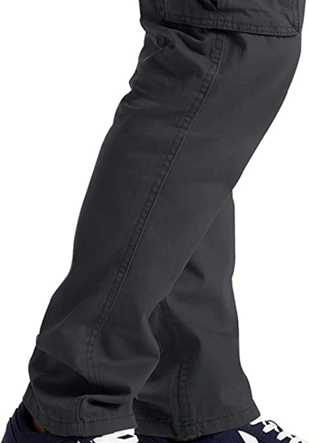 DGHM-JLMY Cargo Pants for Men Casual Multi Pockets Slim Fit Joggers Sweatpants Fashion Straight Leg Comfort Casual Pants