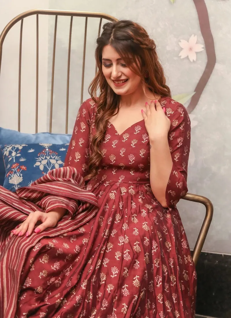 Digital Print Designer Palazzo Salwar Suit