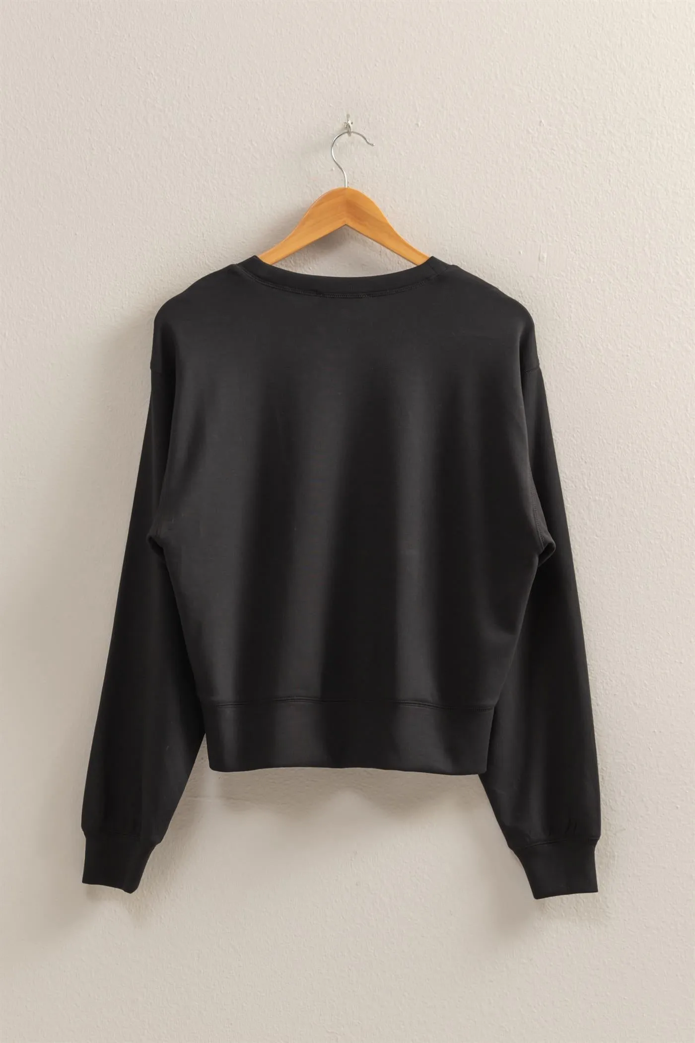DZ25C726-Relaxed Long Sleeve Sweatshirt