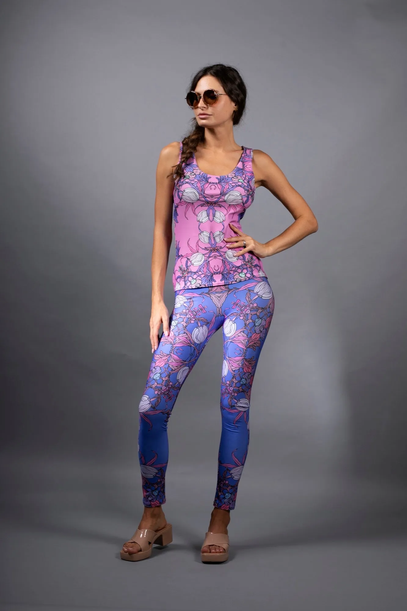 ED-002NA-CROCUS PURPLE-LEGGINGS - Wholesale
