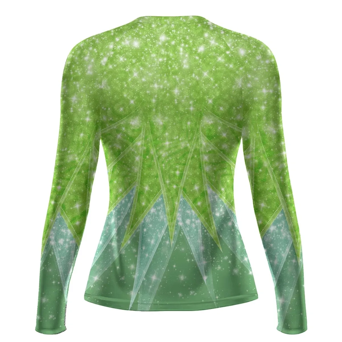 Fairy Tinker Bell Women's Long Sleeve Rash Guard