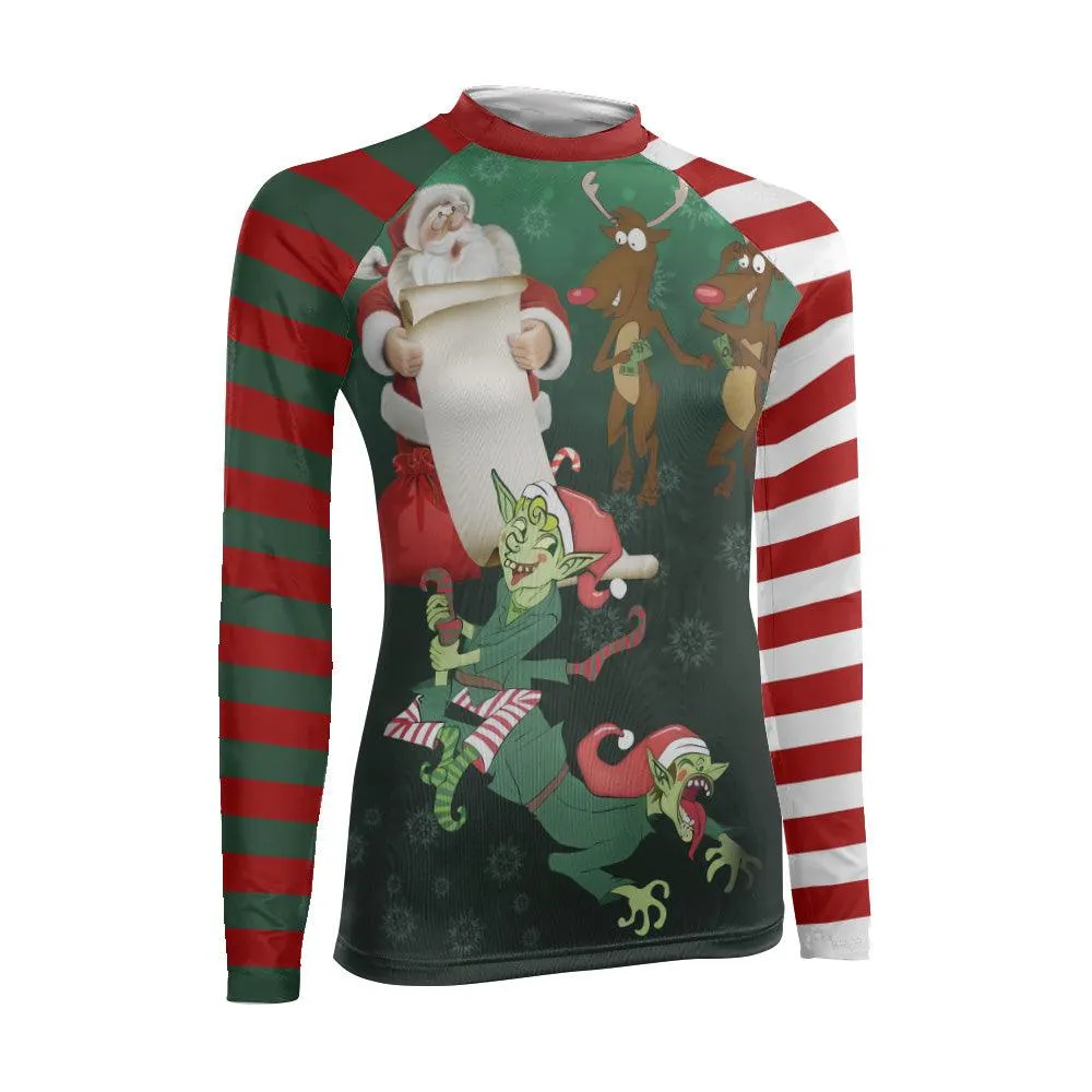 Goblin Wrestling Women's Long Sleeve Rash Guard