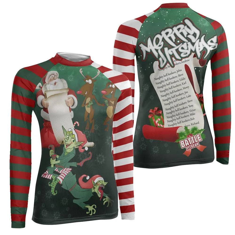 Goblin Wrestling Women's Long Sleeve Rash Guard