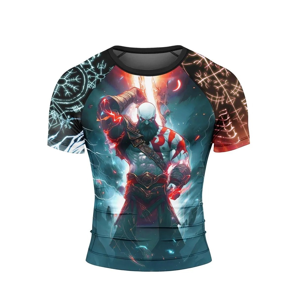 God Of War Short Sleeve Rash Guard