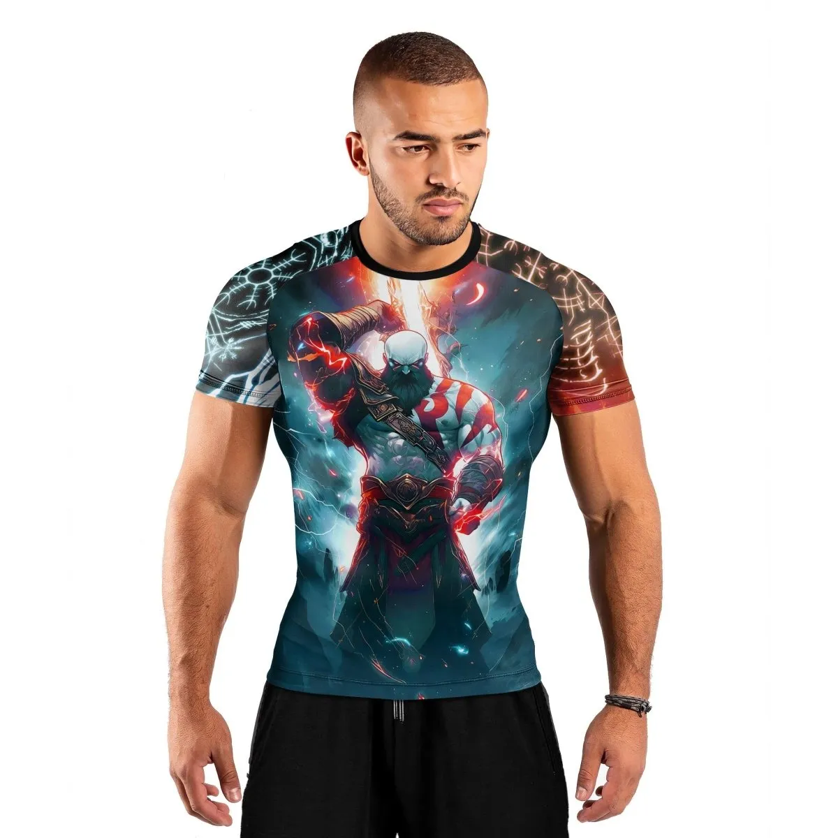 God Of War Short Sleeve Rash Guard