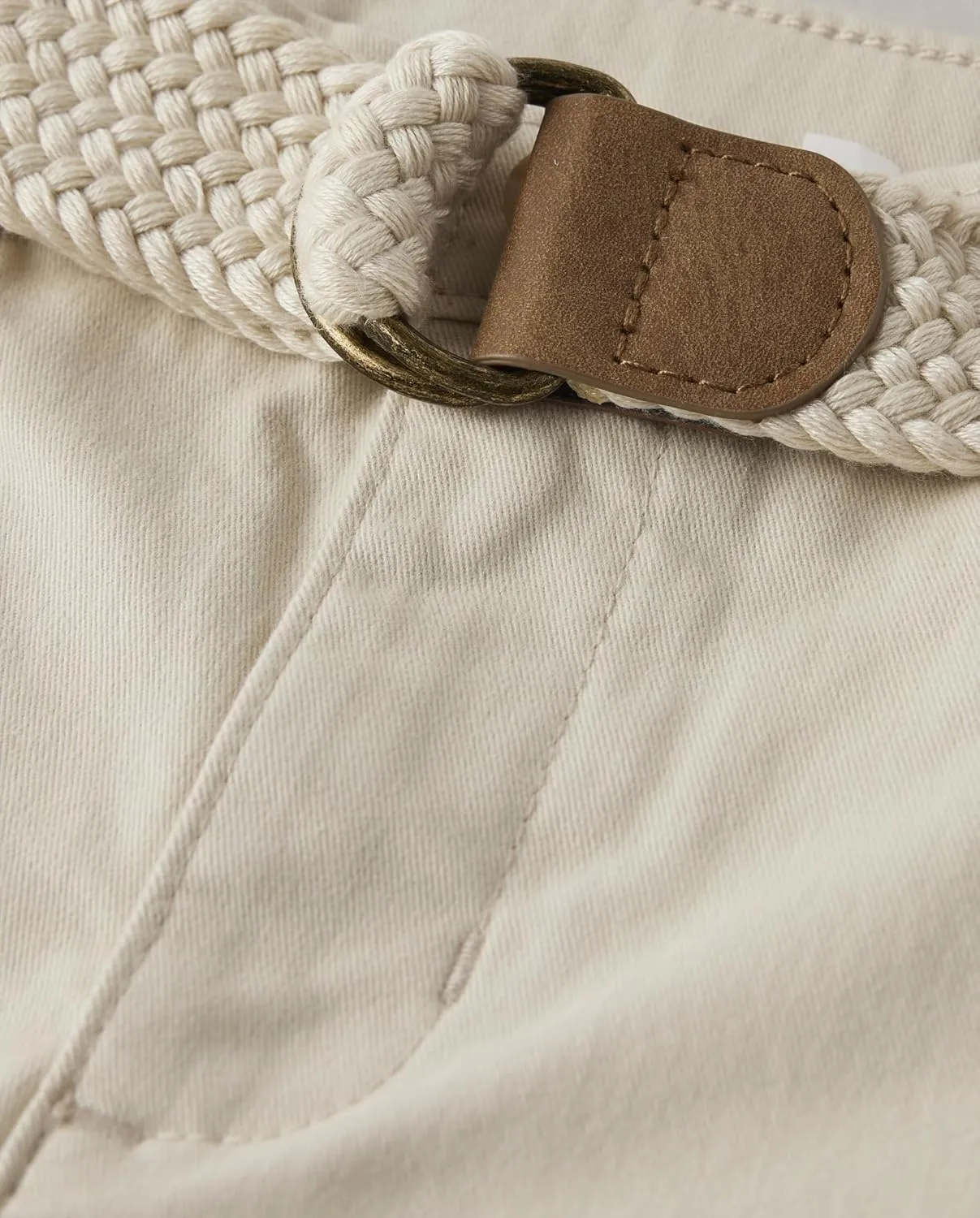 Gymboree Boys' and Toddler Belted Chino Shorts