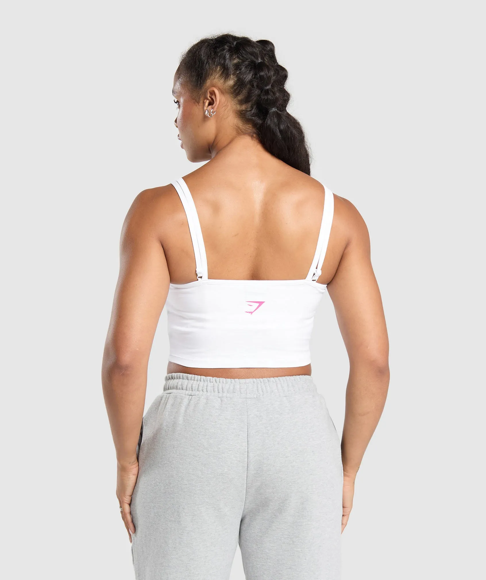 Gymshark Fairy Pre Workout Cami - White