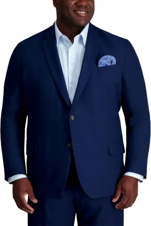 Haggar Men's Smart Wash Performance Classic Fit Big &Tall Suit Separates-Pants & Jackets